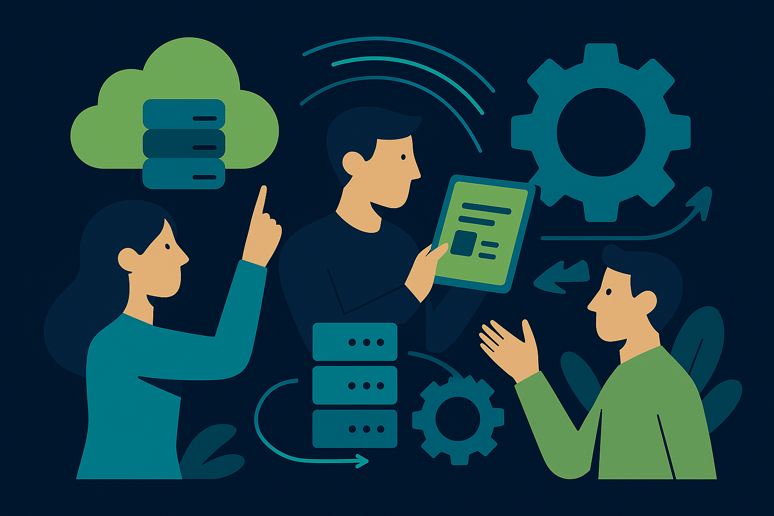 Vista previa de soluciones digitales